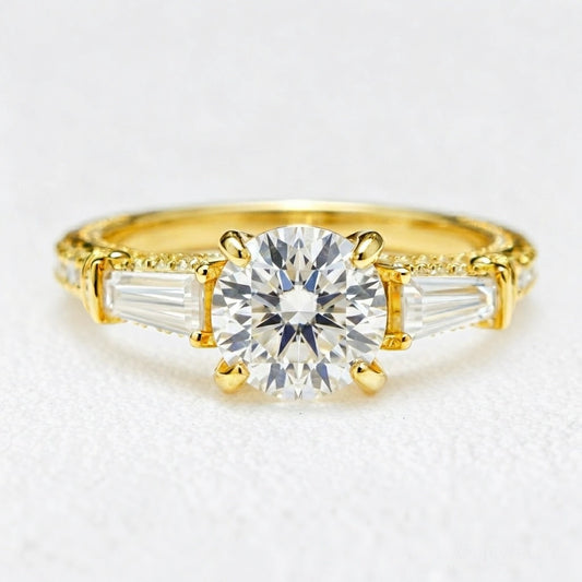 Nova’s Prism | 2CT Round Diamond Engagement Ring