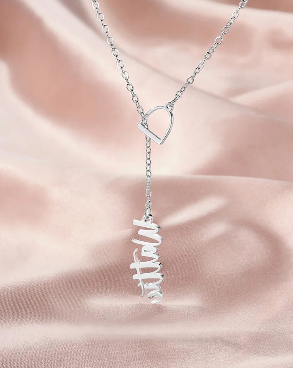 Custom Stirrup Pendant Necklace with Name – Gift for Horse Lovers & Equestrians