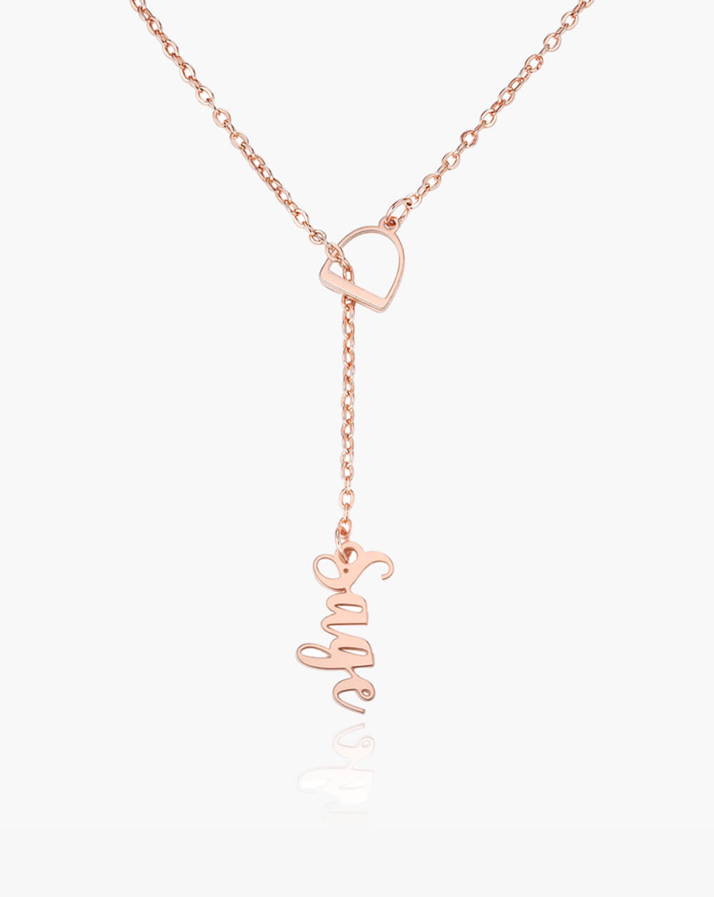 Custom Stirrup Pendant Necklace with Name – Gift for Horse Lovers & Equestrians