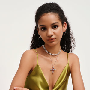 Stylish Cuban Link Chain Necklace - Stellaradorn