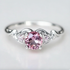 Rosetta‘s Vault | Rose Quartz Engagement Ring.
