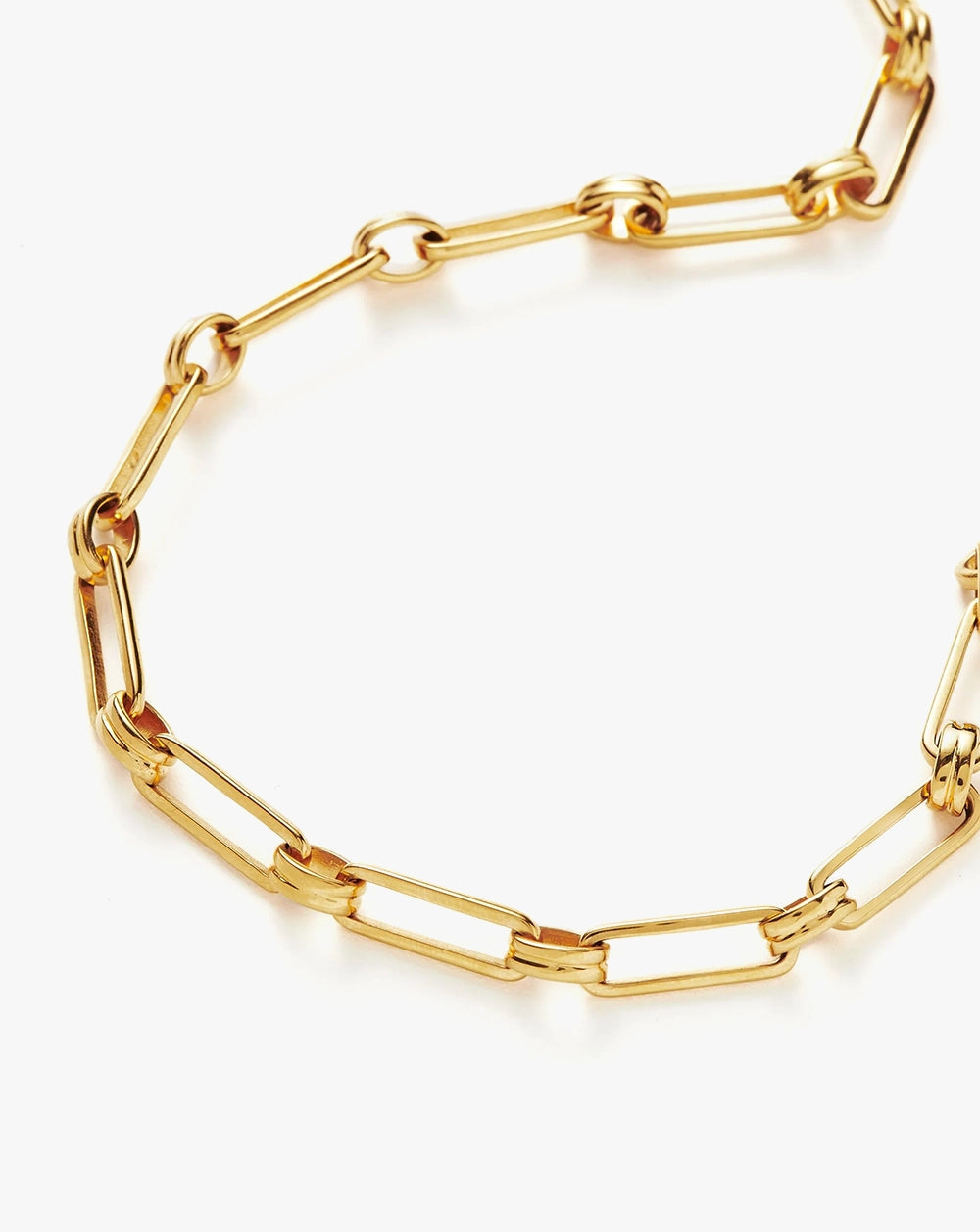 18K Gold Vermeil Aegis Chain Necklace.