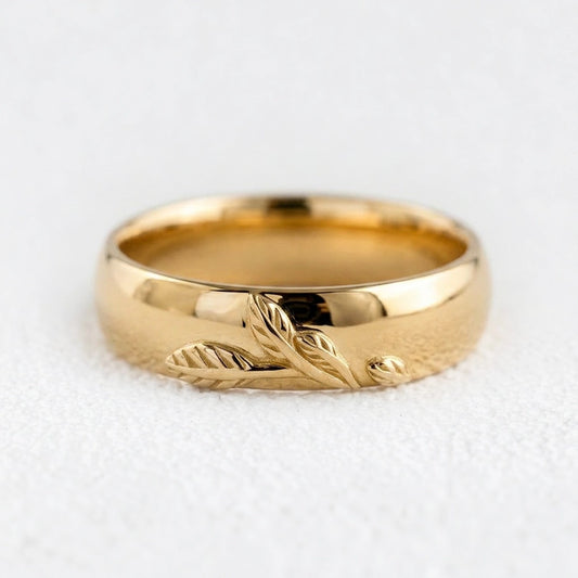 Patricia’s Vein | Artisan Men’s Wedding Band.