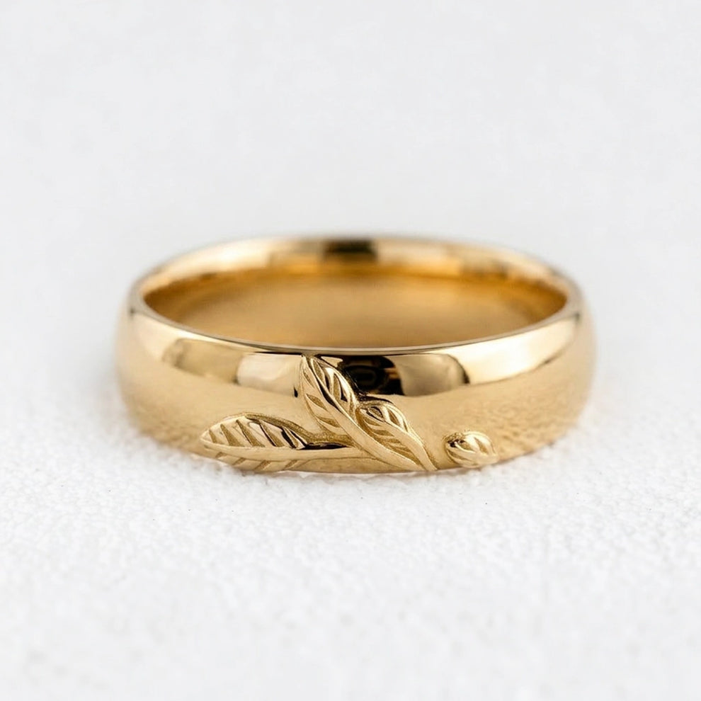 Patricia’s Vein | Artisan Men’s Wedding Band.