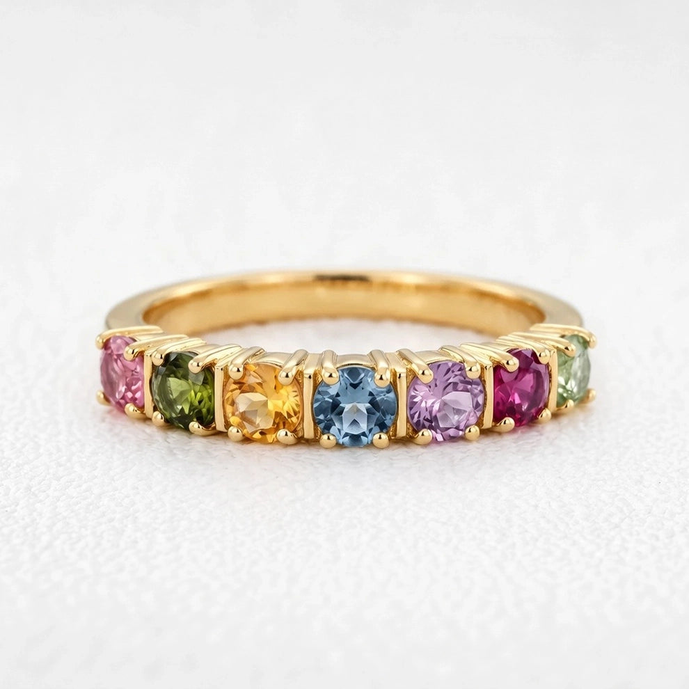 Seren’s Trace | Tourmaline Stacking Ring