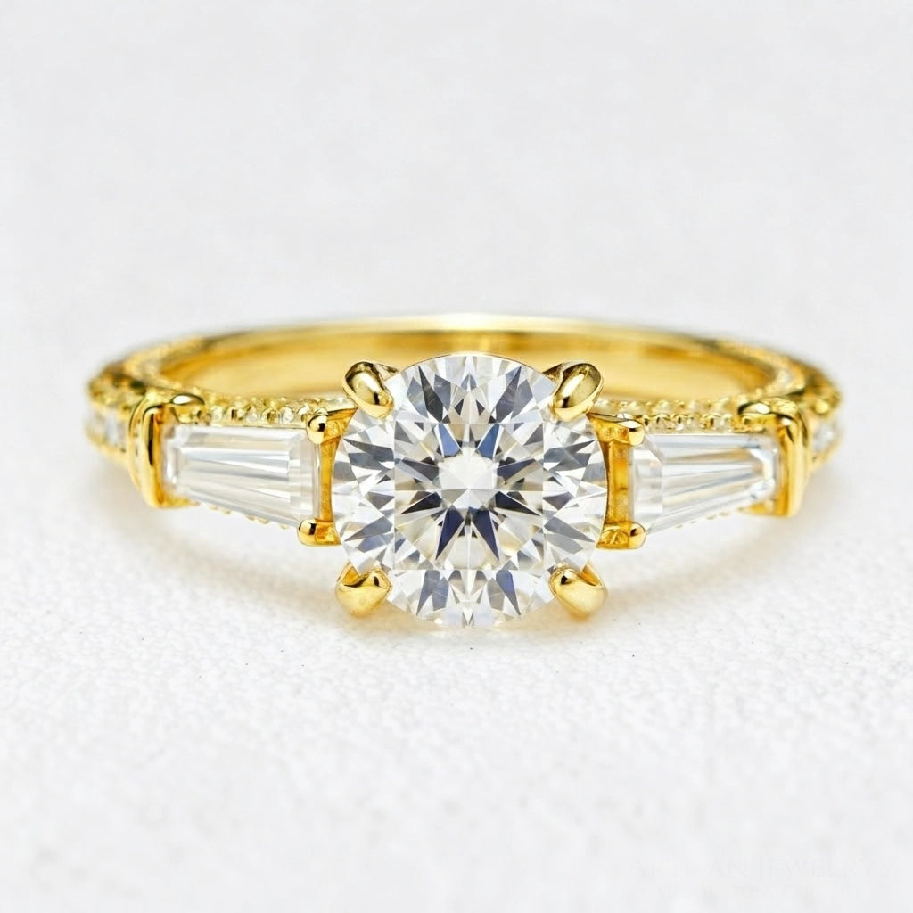 Nova’s Prism | 2CT Round Diamond Engagement Ring