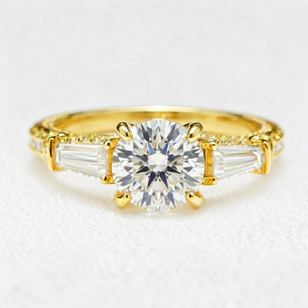 Nova’s Prism | 2CT Round Diamond Engagement Ring