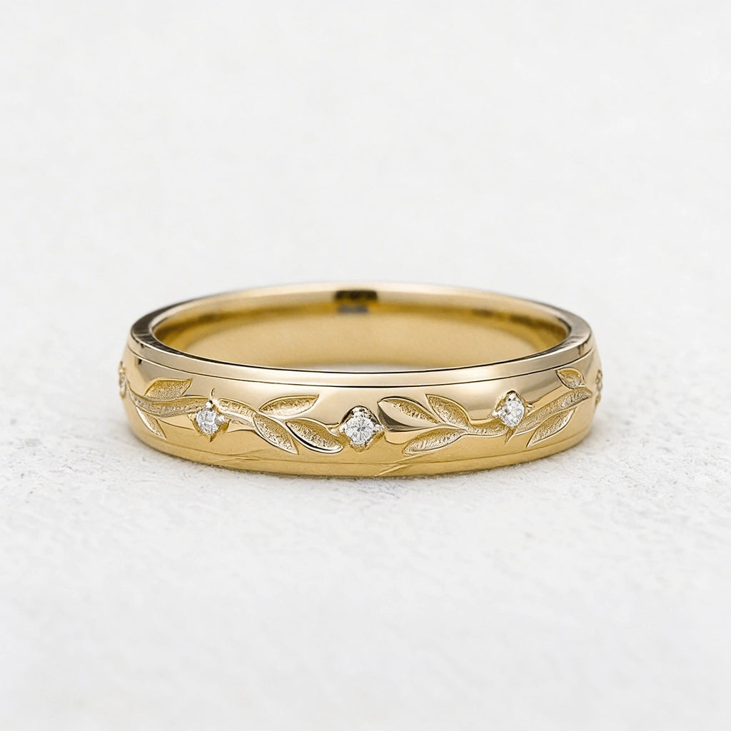 Laurel Triumph | Diamond Accent Men's Band.