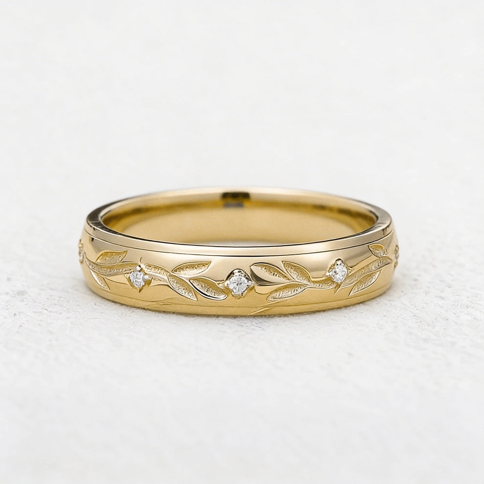 Laurel Triumph | Diamond Accent Men's Band.