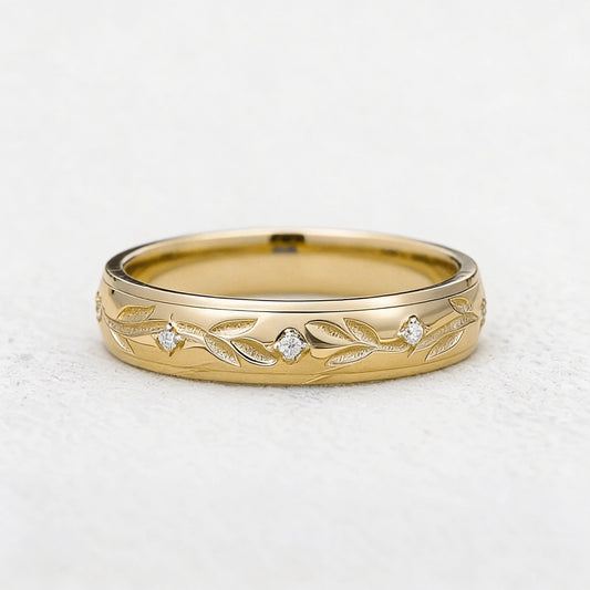 Laurel Triumph | Diamond Accent Men's Band.