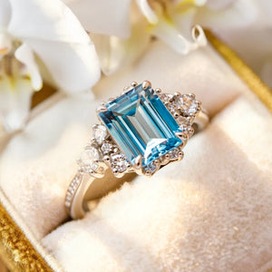 Bethany‘s Coronet | A Halo Ring of Blue Light.