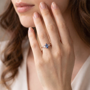Eleonora’s Eclipse | 2CT Fantasy-Cut Marquise Alexandrite Vintage Engagement Ring