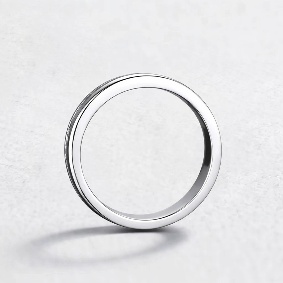 Evertrue Spectrum | Half-Eternity Baguette Alexandrite Band.