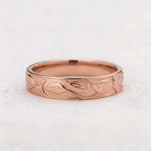 Apollo’s Laurel | Men’s Wedding Band.
