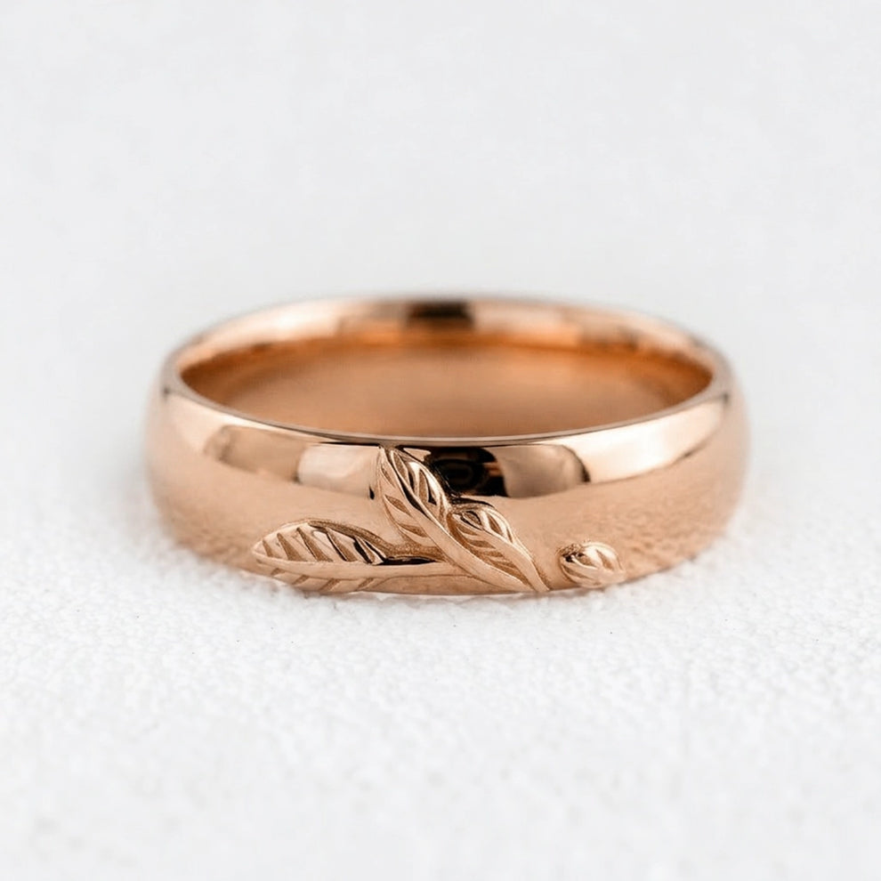 Patricia’s Vein | Artisan Men’s Wedding Band.