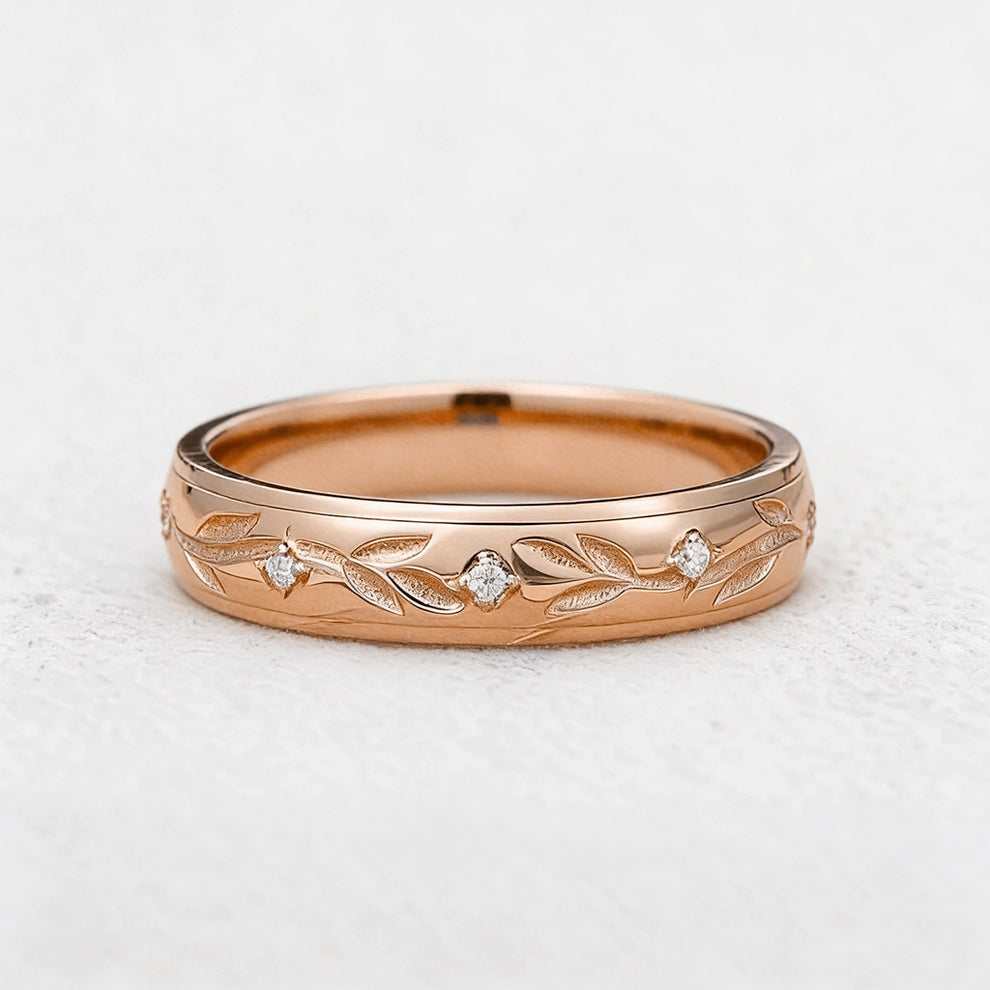 Laurel Triumph | Diamond Accent Men's Band.