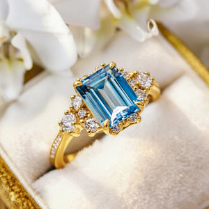 Bethany‘s Coronet | A Halo Ring of Blue Light.