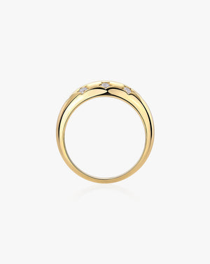 Stars Dome Chunky Ring