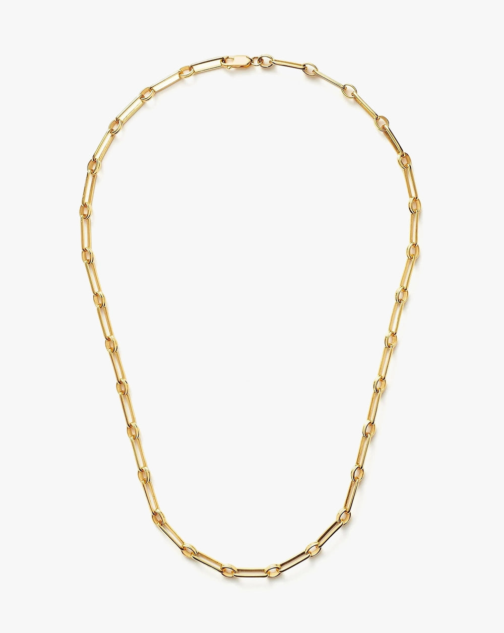 18K Gold Vermeil Aegis Chain Necklace.