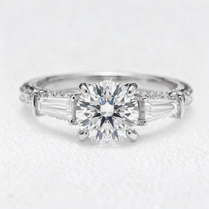 Nova’s Prism | 2CT Round Diamond Engagement Ring