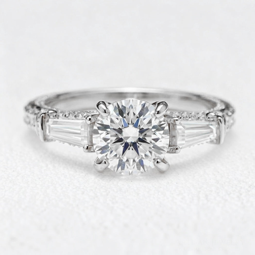 Nova’s Prism | 2CT Round Diamond Engagement Ring