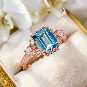 Bethany‘s Coronet | A Halo Ring of Blue Light.
