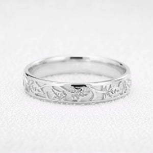 Atlas Vine | Ivy Classic Engraved Men's Wedding Band