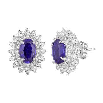 Sapphire Stud Earrings
