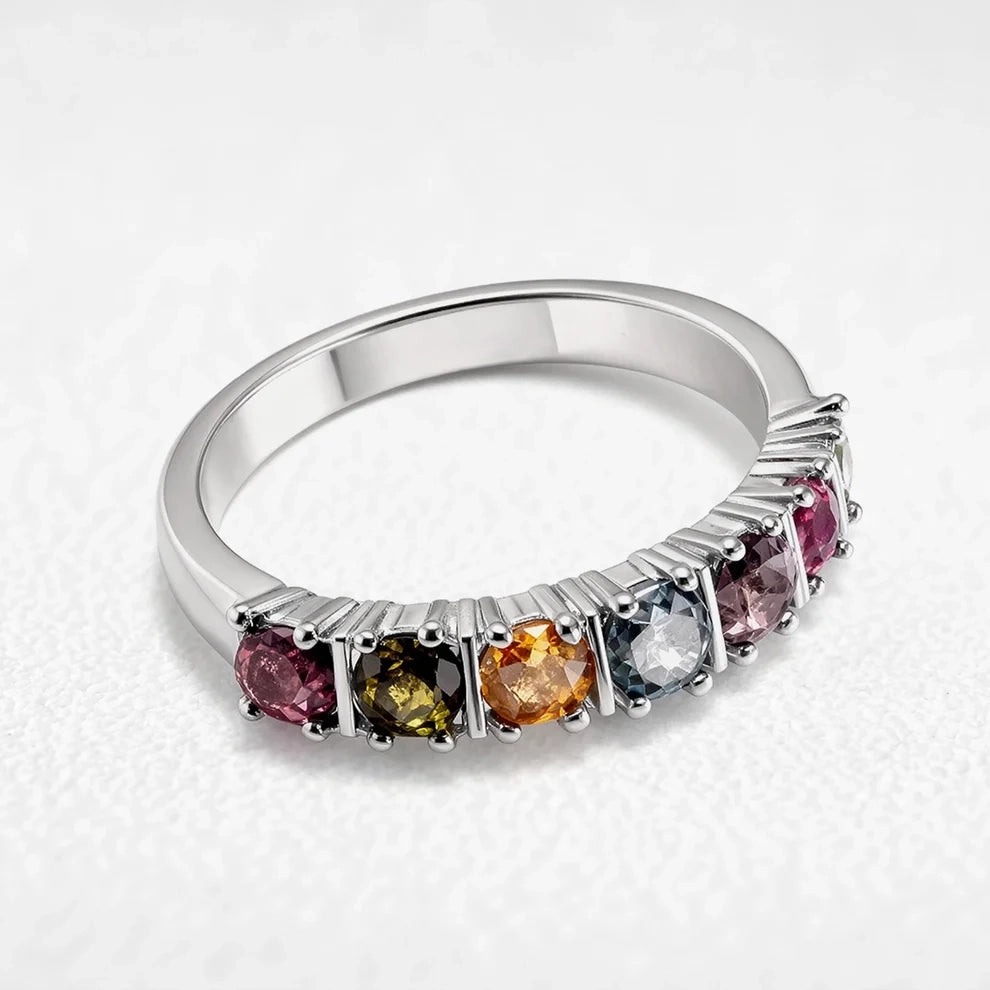 Seren’s Trace | Tourmaline Stacking Ring