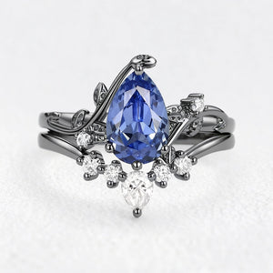 Eleonora’s Mirage | Pear Tanzanite Bridal Duo