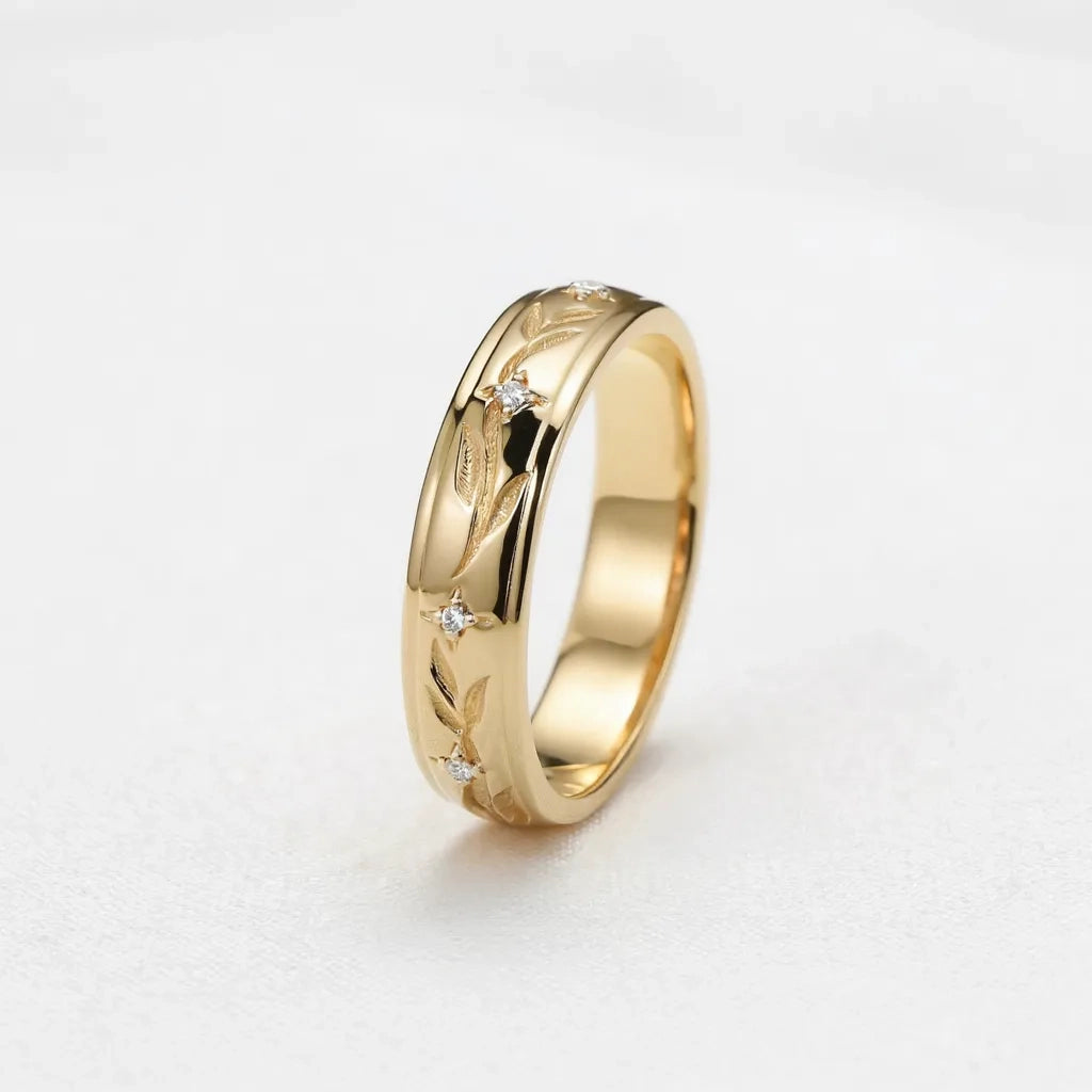 Laurel Triumph | Diamond Accent Men's Band.