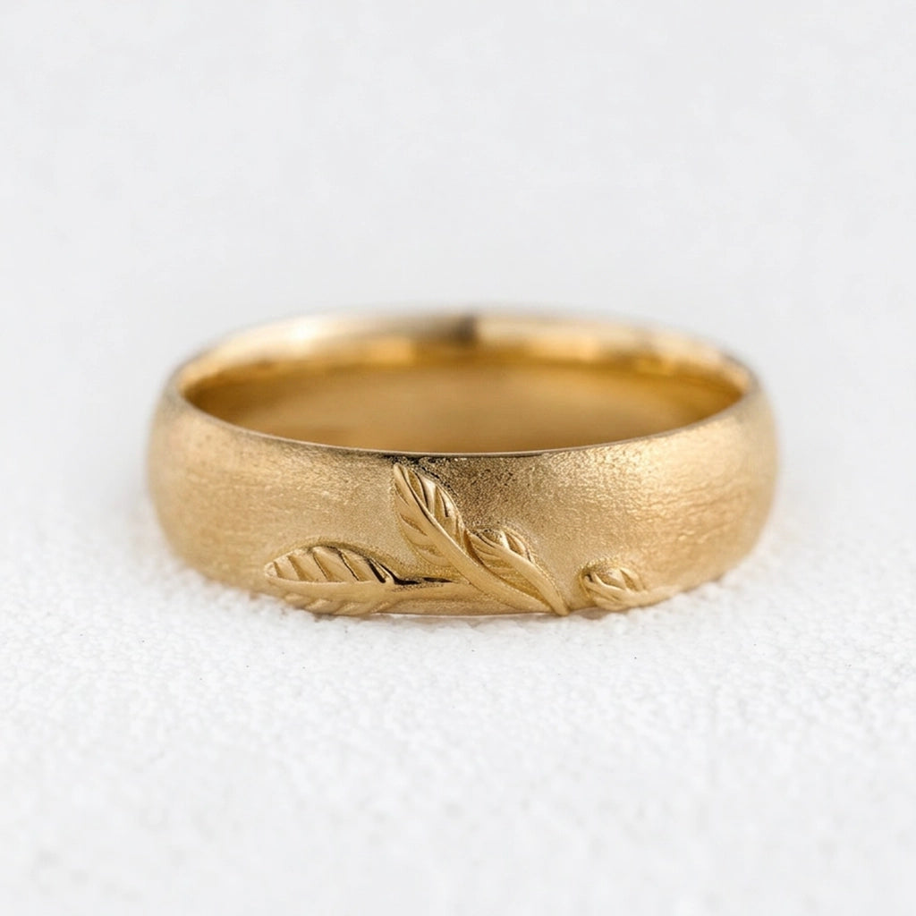 Patricia’s Vein | Artisan Men’s Wedding Band.