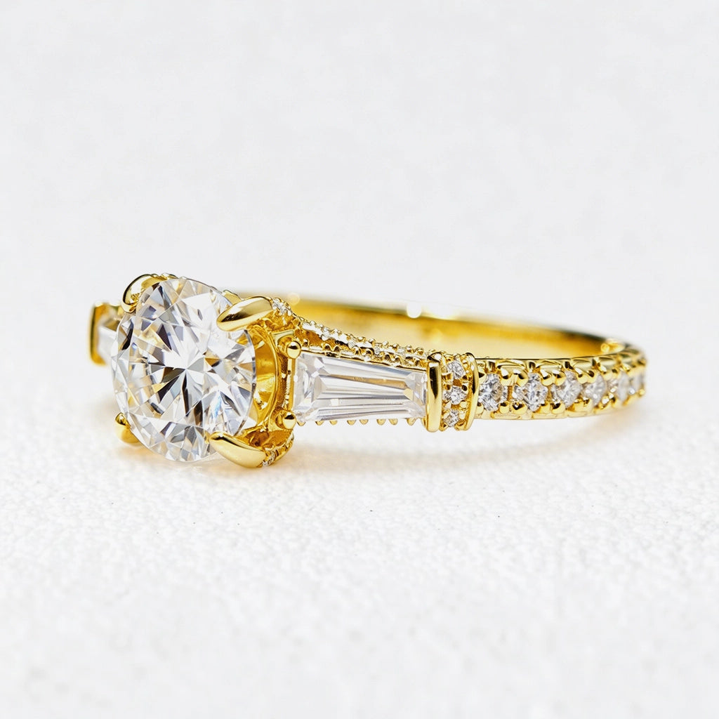 Nova’s Prism | 2CT Round Diamond Engagement Ring