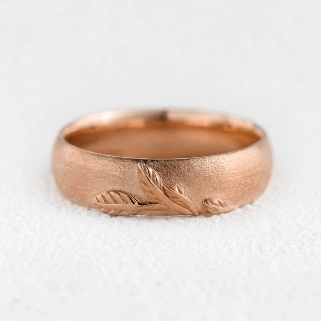 Patricia’s Vein | Artisan Men’s Wedding Band.