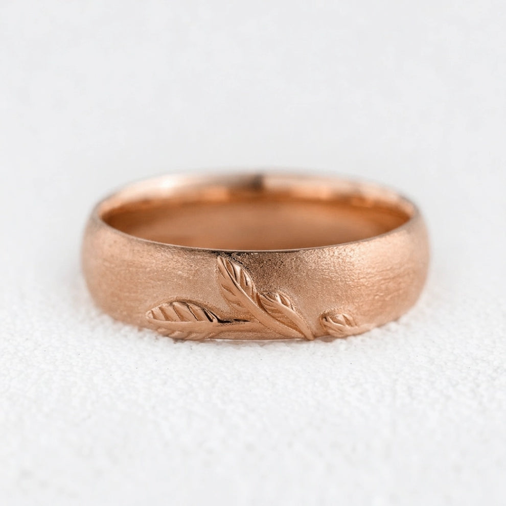 Patricia’s Vein | Artisan Men’s Wedding Band.
