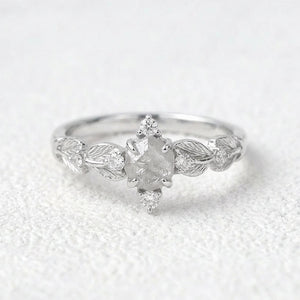Wild Vine | Uncut Raw Diamond Engagement Ring.