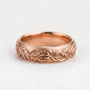 Arthur’s Oak | Timeless Noble Wedding Band.