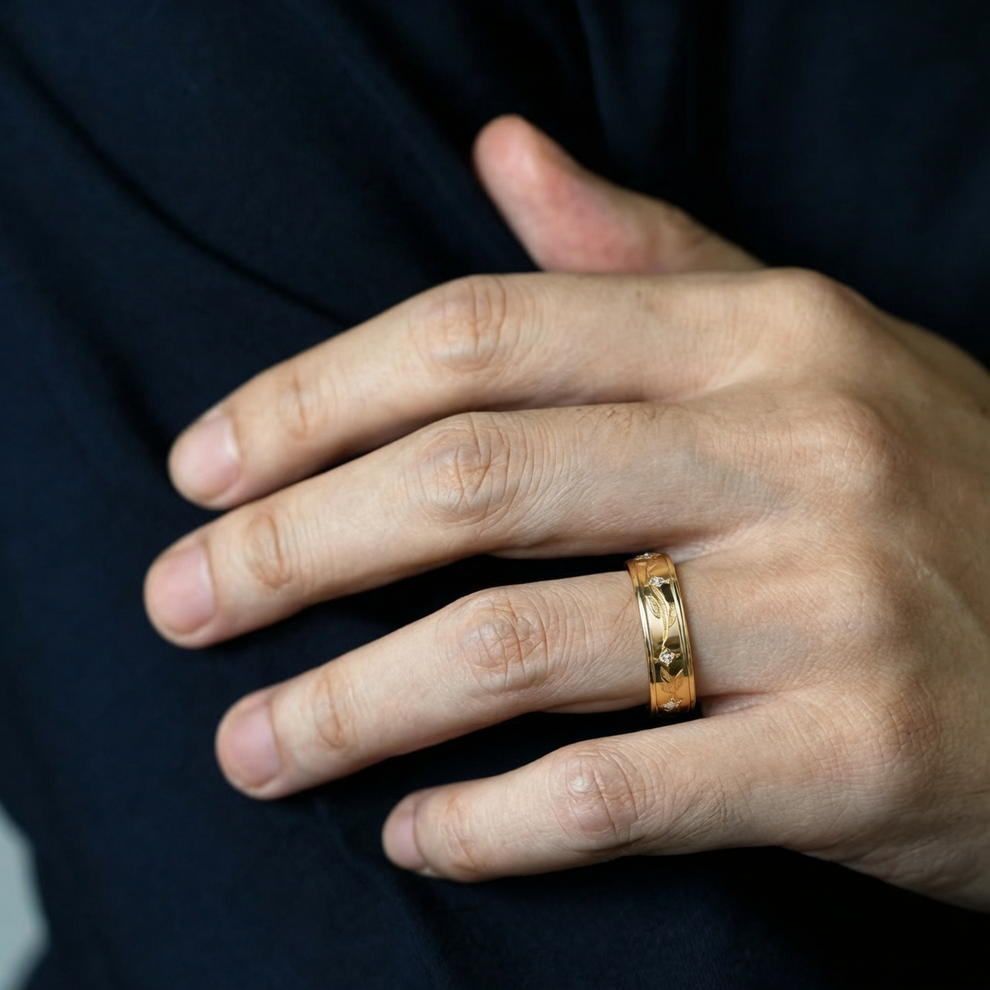 Laurel Triumph | Diamond Accent Men's Band.