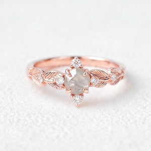 Wild Vine | Uncut Raw Diamond Engagement Ring.