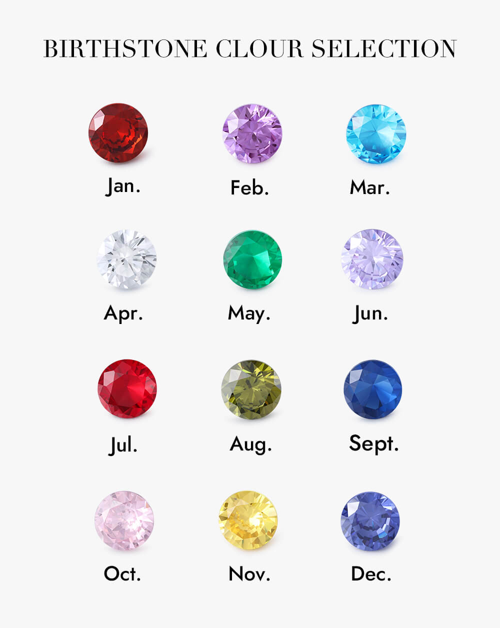 Custom Graduation Ring with Birthstone & Name – Personalized Class Ring for Her