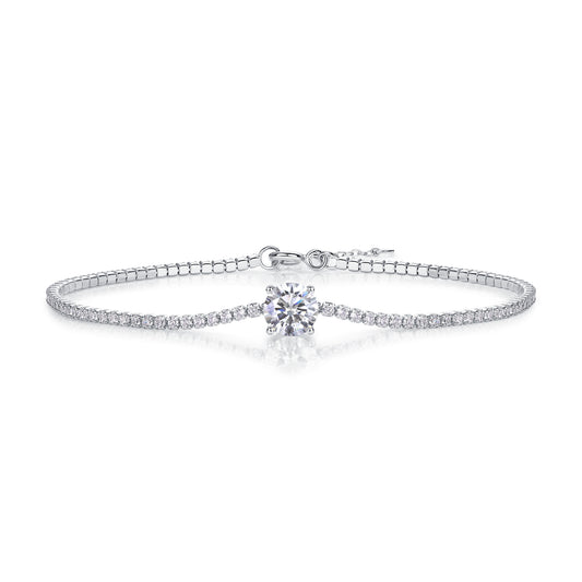 Brilliat Round-cut Solitaire Bracelet - Stellaradorn