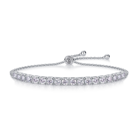 Minimalist Tennis Adjustable Bracelet - Stellaradorn