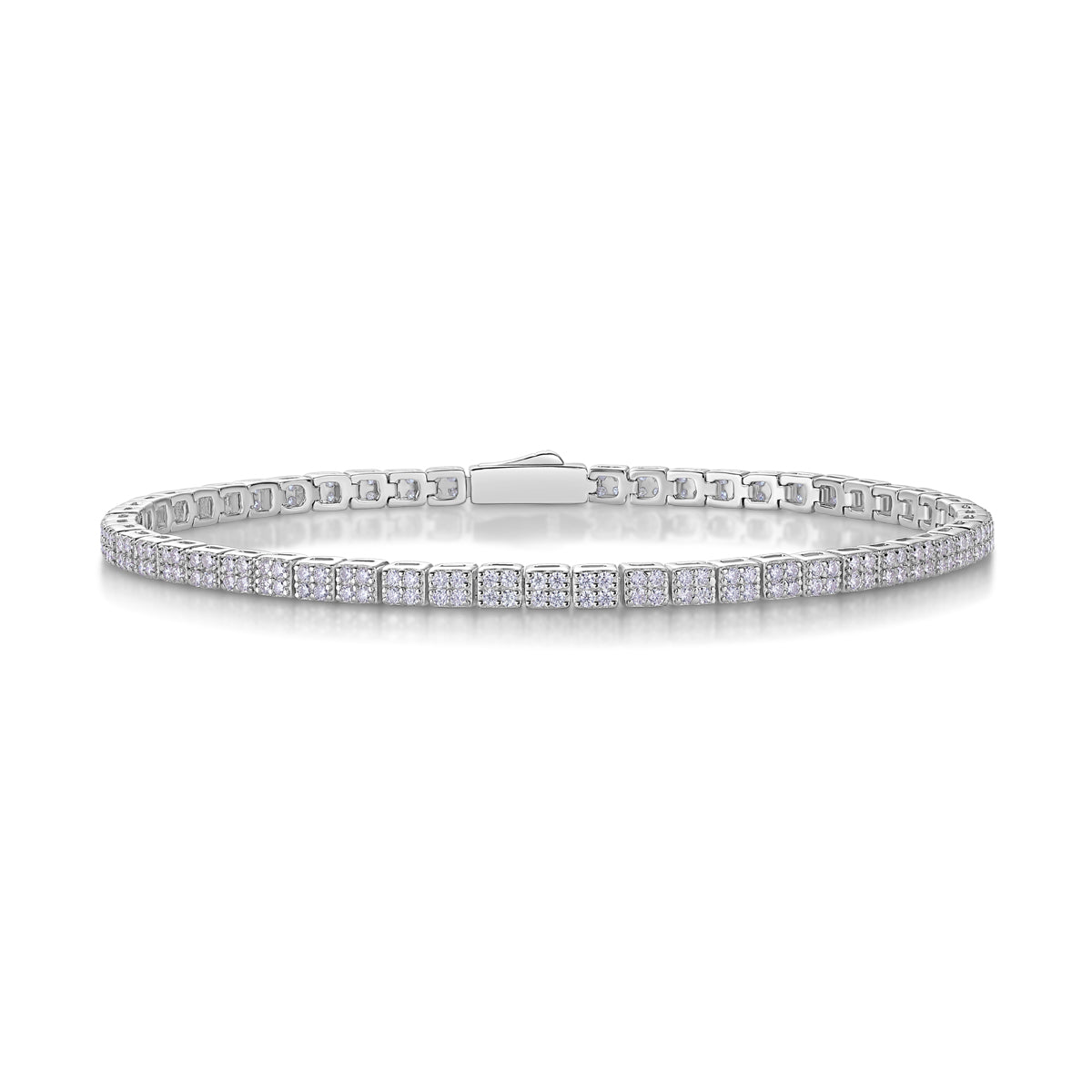 Classic Silver Tennis Bracelet - Stellaradorn