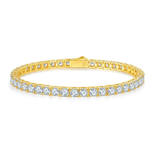 Classic Gold Tennis Bracelet