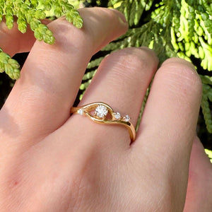 Bird's Eye Vision | Diamond Engagement Ring.