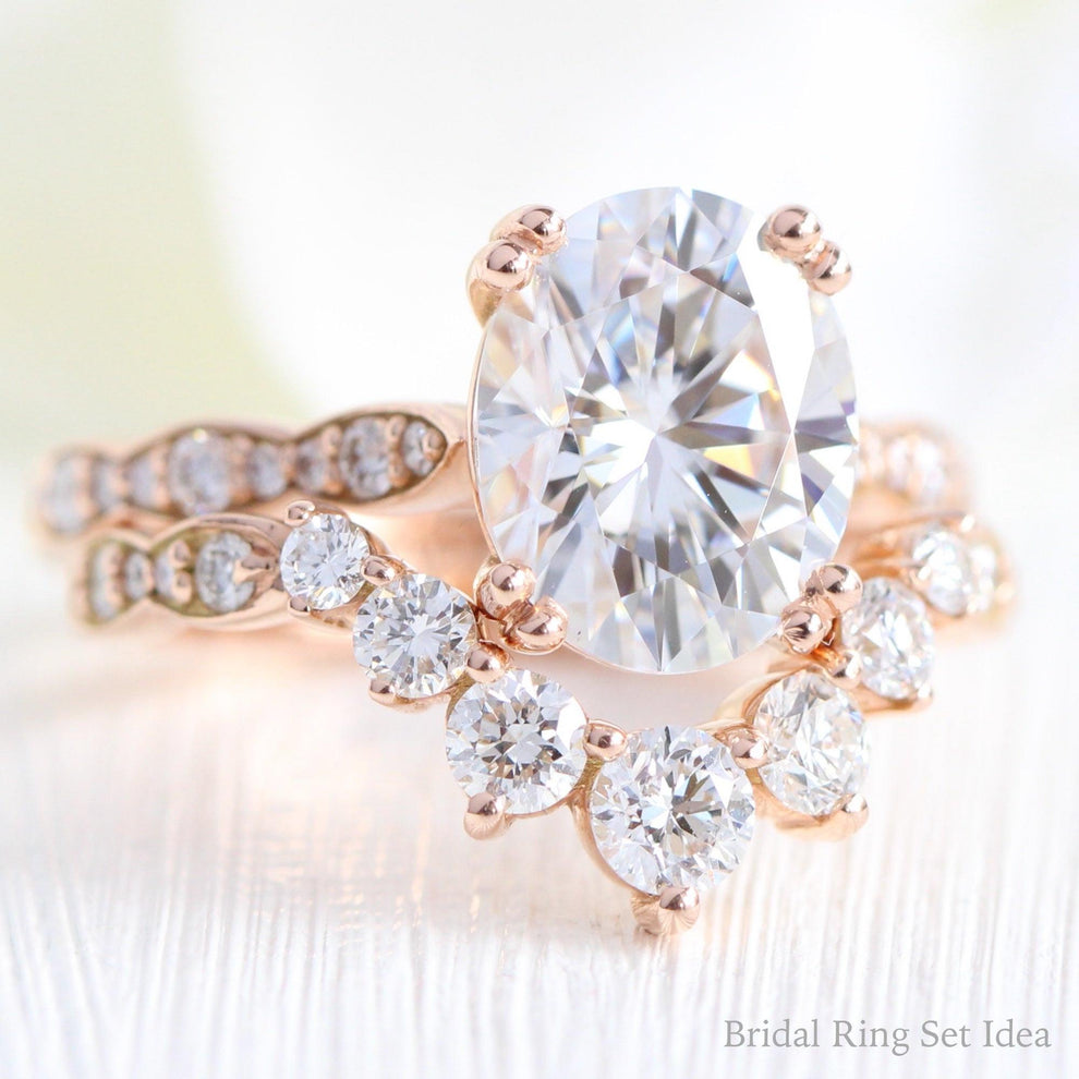 Grace’s Grande | 3CT Vintage Oval Diamond Engagement Ring.