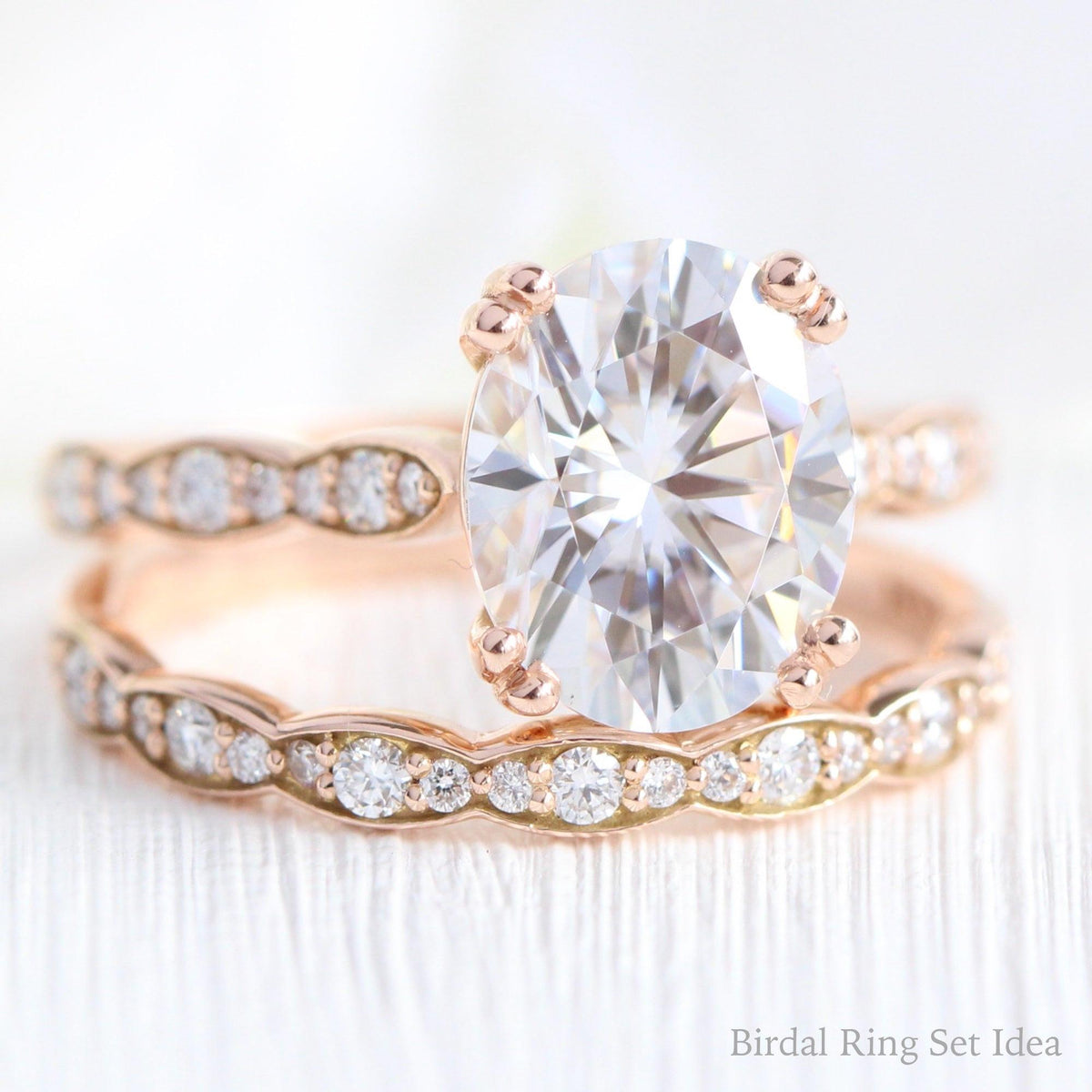 Grace’s Grande | 3CT Vintage Oval Diamond Engagement Ring.