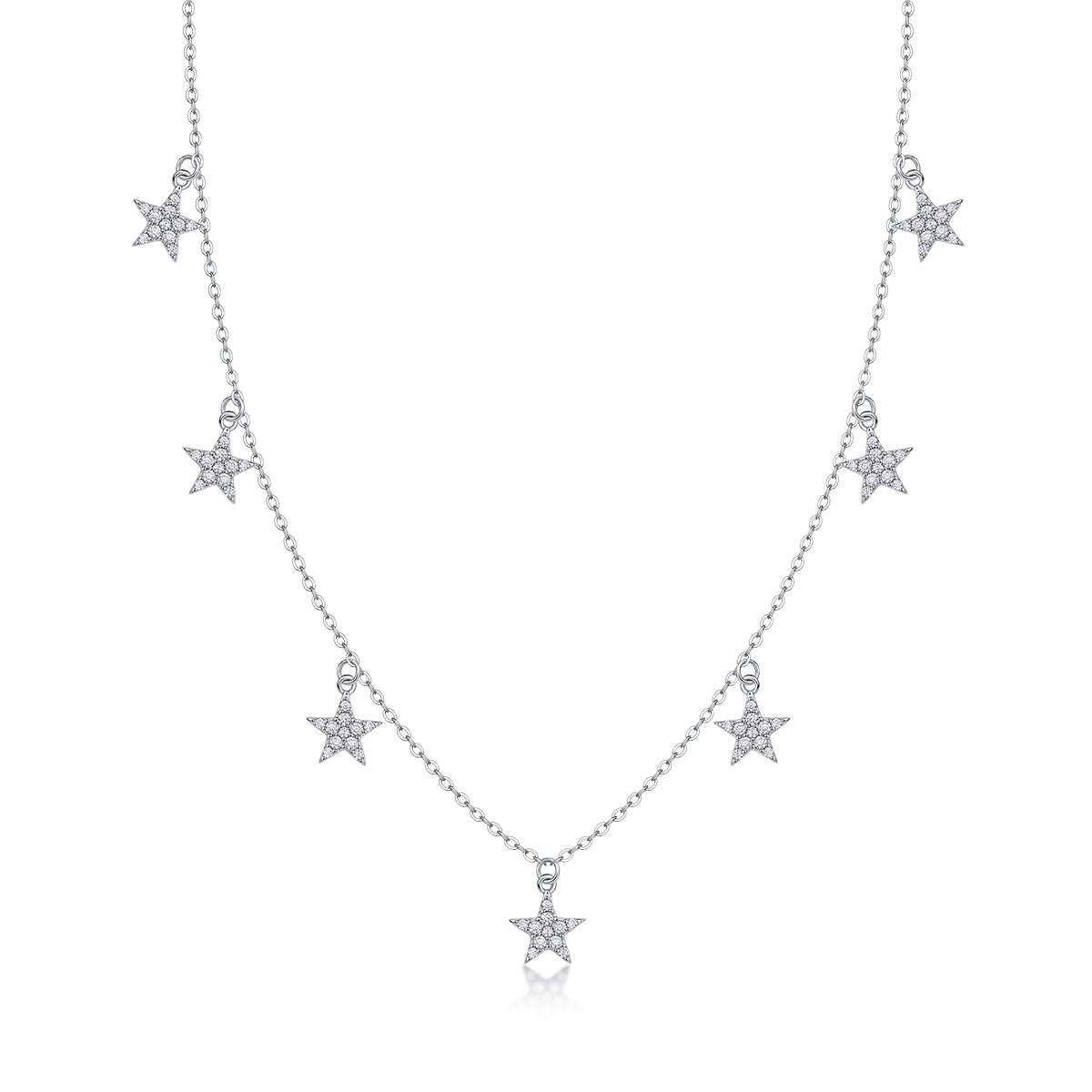 Sparkle Starry Love Station Necklace - Stellaradorn