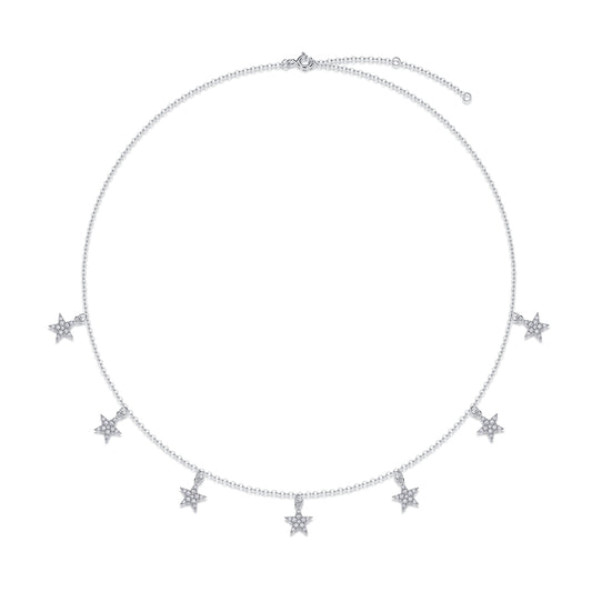 Sparkle Starry Love Station Necklace - Stellaradorn