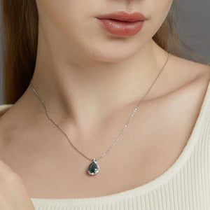 Moss Agate Ethereal Forrest Jewelry Set.